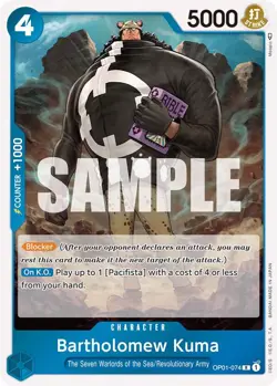 One Piece OP-01 Choose Your Card English Near Mint - Image 2