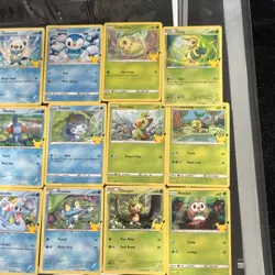 Pokemon TCG 25th Anniversary Holo Starter Cards Lot Oshawott Piplup Squirtle - Image 1