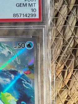 Pokemon Japanese Wiglett 081/078 SV1S Scarlet Ex Art Rare Card PSA 10 - Image 3