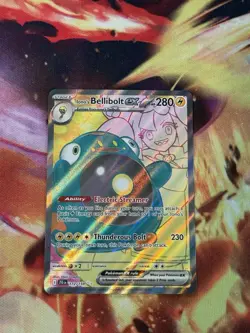 Iono's Bellibolt ex 172/159 Sv09: Journey Together Full Art Pokemon Card - Image 1