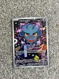 Pokemon Card Misdreavus 233/217 Ascended Heroes Illustration Rare Near Mint - Image 1