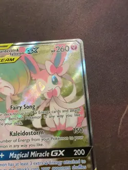 Gardevoir & Sylveon GX Tag Team 205/214 Rare Ultra Pokemon Card Alt Art - Image 3