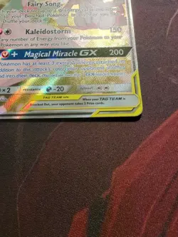 Gardevoir & Sylveon GX Tag Team 205/214 Rare Ultra Pokemon Card Alt Art - Image 5