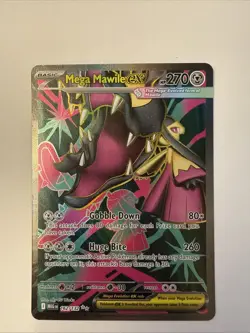 Mega Mawile EX 162/132 Ultra Rare 2025 Pokemon Mega Evolution Full Art Card NM - Image 1
