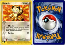 Pokemon Card - Meowth 42/95 Team Magma vs Team Aqua Common Lightly Played - Image 3