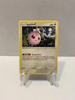 Pokemon Igglybuff 168/236 Cosmic Eclipse Pokemon Card NM - Image 1