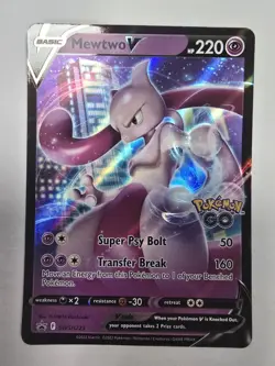 Mewtwo V SWSH223 SWSH: Sword & Shield Promo Cards Holo Pokemon Tcg - Image 1