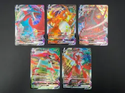 Pokemon TCG Chinese CARD cs2ac 031/115 RRR CharizardVMAX &ScizorVMAX 6Pcs - Image 1