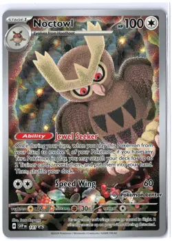 Noctowl SV: Scarlet & Violet Black Star Promo Cards 141 NM - Image 1