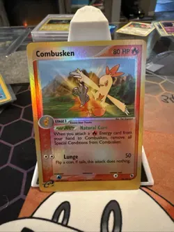 Pokemon Combusken 28/109 Reverse HOLO Pokemon Card - Image 1