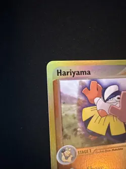 Hariyama 33/109 Ex Ruby and Sapphire Base Reverse Holo 2003 Pokemon Card NM-LP - Image 2