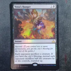 Vona's Hunger - Foil Prerelease - Rivals of Ixalan (MTG) - Image 1