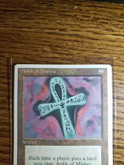Ankh of Mishra x1 MTG 4th Fourth Edition 1x Magic Very Good Light Play VG LP - Image 2