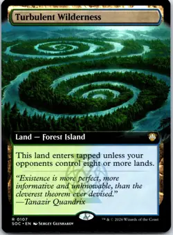Turbulent Wilderness (Extended Art) 107 Commander: Secrets of Strixhaven NM - Image 1