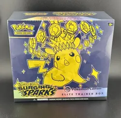 Pokemon TCG Scarlet & Violet Surging Sparks Elite Trainer Box SEALED ETB - Image 1