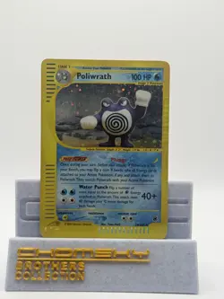 Pokemon TCG Poliwrath Expedition 24/165 Holo Rare - Image 1