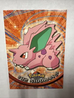 Nidoran - #32 Topps TV - Pokemon TCG - 1999 - Image 1
