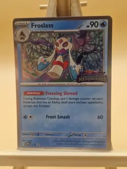 SVP117 Froslass Pre release promo Pokemon - Stamped Twilight Masquerade 117 SVP - Image 1