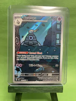 Pokemon TCG Dusclops 069/064 Shrouded Fable Holo Illustration Rare - Image 3