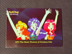 #EP7 The Water Flowers of Cerulean City - HOLO - Topps Pokemon Series 2 - Image 1