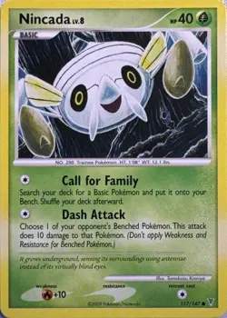 Nincada 117/147 Common Supreme Victors Pokemon Near Mint - Image 1