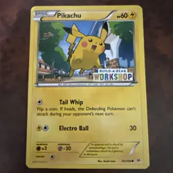 Pokemon TCG Pikachu Build-A-Bear Workshop Promo 20/108 Promo Promo Pokemon - Image 1