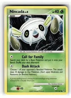 Pokemon: Supreme Victors Nincada #117 Nincada- Common.V05 - Image 1