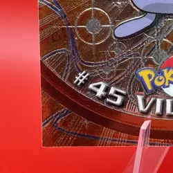 Topps Chrome Pokemon Vileplume #45 NM TOpPS Foil Chrome 1999 Vintage - Image 5