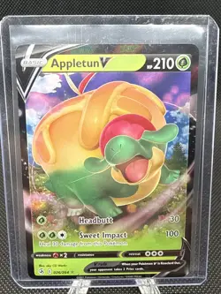Pokemon Appletun V 026/264 Fusion Strike ULTRA RARE Pokemon TCG - Image 1