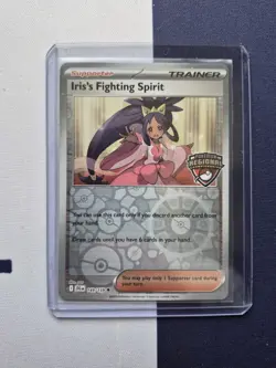2025 Pokemon Journey Together Iris's Fighting Spirit Regional Stamped Promo 149 - Image 1