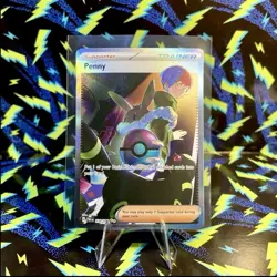 Penny 239/091 SIR Paldean Fates Pokemon Special Illustration Rare Trainer NM - Image 1