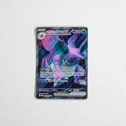 TEAM ROCKET'S NIDOKING EX 216/182 DESTINED RIVALS POKEMON (FULL ART,NM) - Image 1