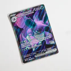 TEAM ROCKET'S NIDOKING EX 216/182 DESTINED RIVALS POKEMON (FULL ART,NM) - Image 3