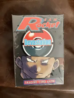 Pokemon Team Rocket Devastation Theme Deck Factory Sealed 2000 Nintendo - Image 1
