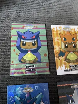 Pokemon Lets Go Eevee Poncho Cracked Ice Set Of 9 Fan Art - Image 2