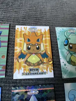 Pokemon Lets Go Eevee Poncho Cracked Ice Set Of 9 Fan Art - Image 3