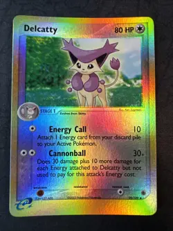 Delcatty 29/109 Ruby and Sapphire Reverse Holo Pokemon - Image 1