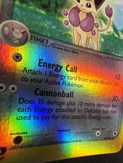 Delcatty 29/109 Ruby and Sapphire Reverse Holo Pokemon - Image 2