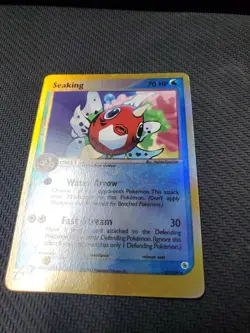 Pokemon Seaking 21/109 Ruby and Sapphire Reverse Holo Rare - Image 2