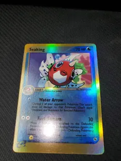 Pokemon Seaking 21/109 Ruby and Sapphire Reverse Holo Rare - Image 4