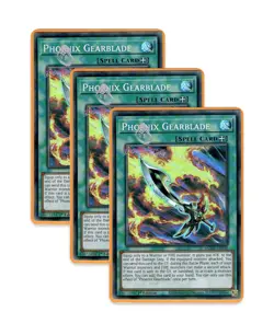 Yugioh! Phoenix Gearblade MZMI-EN036 (Super Rare) 1st Ed 3x - Image 1