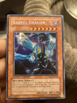 Barrel Dragon MC1-EN002 MasterCollectionVolume 1 Limited Edition Secret Rare VLP - Image 1