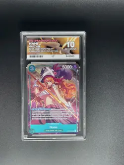 Nami OP02-036 SR Parallel Paramount War One Piece TCG English Ace 10 Perfect Sub - Image 2
