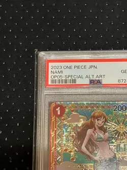 PSA 10 Nami OP01-016 Special Alt Art One Piece Card Awakening Of The New Era JP - Image 3