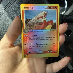 Pokemon Blaziken Ruby and Sapphire 15/109 Reverse Holo Rare English Card NM - Image 1