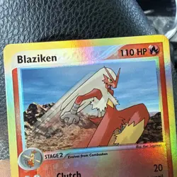 Pokemon Blaziken Ruby and Sapphire 15/109 Reverse Holo Rare English Card NM - Image 3