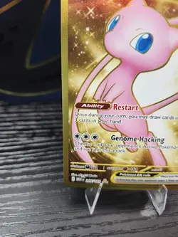 Pokemon TCG: Mew EX Full Art Holo Hyper Rare Scarlet & Violet 151 205/165 Card - Image 4