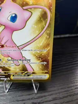 Pokemon TCG: Mew EX Full Art Holo Hyper Rare Scarlet & Violet 151 205/165 Card - Image 5