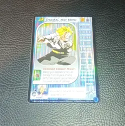 Trunks The Hero 4 Of 28 2001 Dragon Ball Z Score Foil MP Card - Image 1