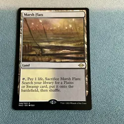 MTG - Marsh Flats - Modern Horizons 2 - NM - MAGIC CARD - Image 1